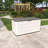 Resin Deck box, Outdoor Storage Container, Large Waterproof Storage Bench