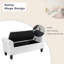 Banc de rangement rembourré Escarleth-1078105396