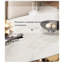 Table basse ovale en métal fritté noir et blanc-129448631-129448629