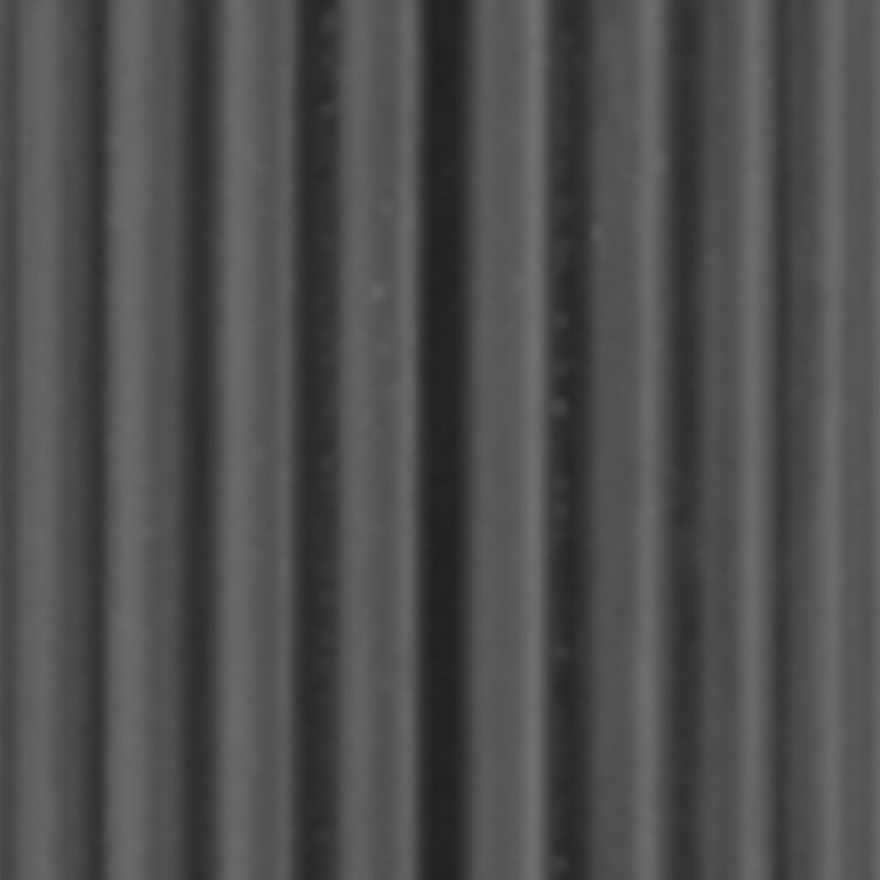Grecian Collenette Unscented Taper Candle, 7" H x 1.25" W x 1.25" D, Stone
