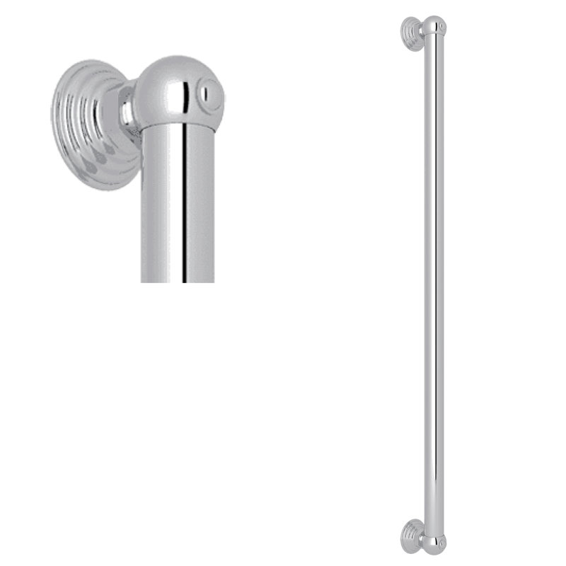Spa 18" Grab Bar, Polished Chrome, 36" W