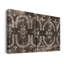 Toile tendue espresso Batik I-Premium Gallery - prête à être accrochée