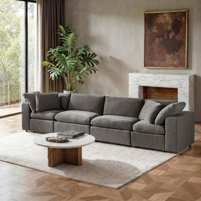 Canapé modulaire rembourré Alberto
