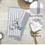 Torchon en coton rayé-338185863