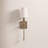 1-Light Metal Wallchiere with Linen Shade-1312176422-1248966270