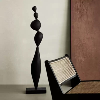 Zen-Style Walnut Wood Art Sculpture Ornaments