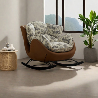 Ergonomically designed rocking chair
