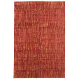 Striae One-of-a-Kind 5'11" X 8'11" New Age Area Rug Red/Yellow