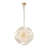 Bloom - Circular Chandelier - Brass - 18-Light