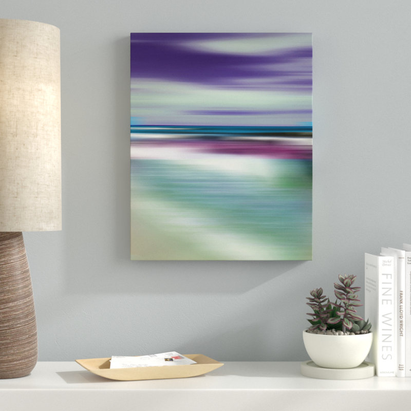 «  "eaux à bijoux"  », reproduction d’impression sur toile tendue, H 30 po x l 40 po x P 1,5 po