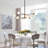 Deunta 8 - Light Dimmable Sputnik Chandelier
