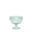 Fortessa Archie Glass, 10 Ounce Footed Dessert Bowl (Set of 6), Verde Green