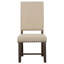 Chaise d'appoint rembourrée (ensemble de 2)-1265018526
