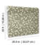 Papier peint floral vert Poppy Trail-1989148750