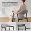 Upholstered Foam Padding Armchair in Grey-907124905