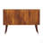 Solid Wood Linden Sideboard, 4-Shelves