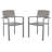 Cargile Outdoor Stacking Dining Armchair