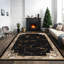 Tapis noir / gris / ivoire / beige Monaco Series-1650437062