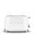 50's Retro Style Aesthetic 2 Slice Toaster in Matte White-124886452