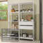  Armoire de rangement pour garde-manger avec 2 tiroirs et tablettes ouvertes L 51 po-1507884740
