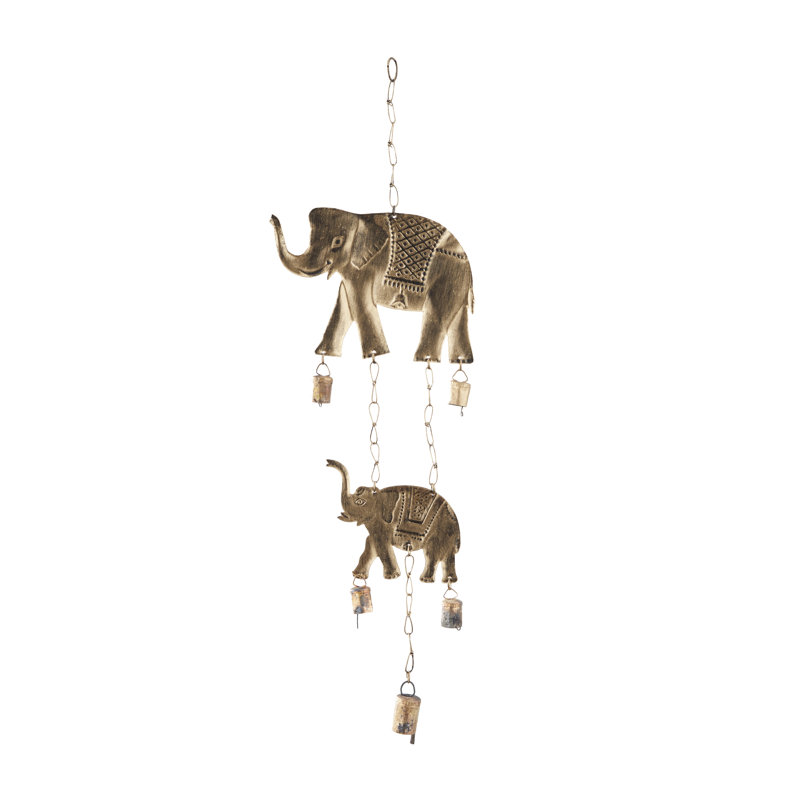 Carillon en laiton avec cloche Ossineke