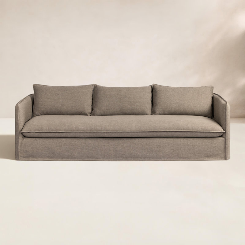Andre Outdoor 3 - Seat Patio Sofa, Alessi Fawn