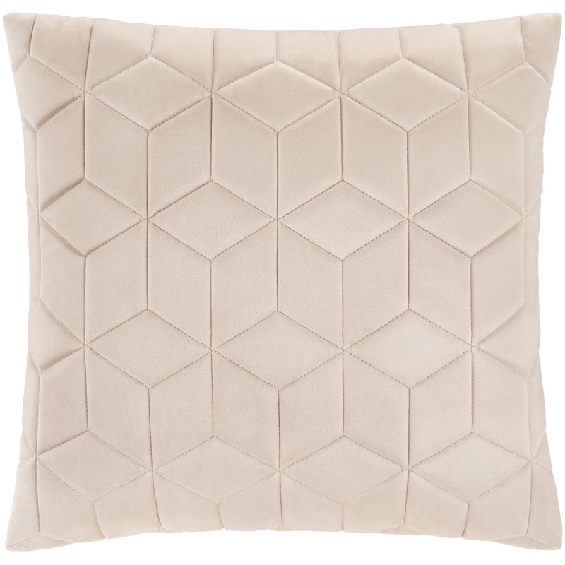 Jocques Velvet Reversible Throw Pillow, Pillow Cover Only - No Insert, Navy, 20" x 20"