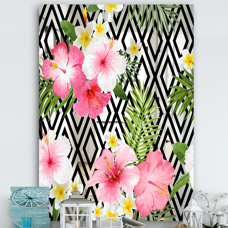 Miroir d'appoint Elementary Botanicals, H 24 po x l 32 po