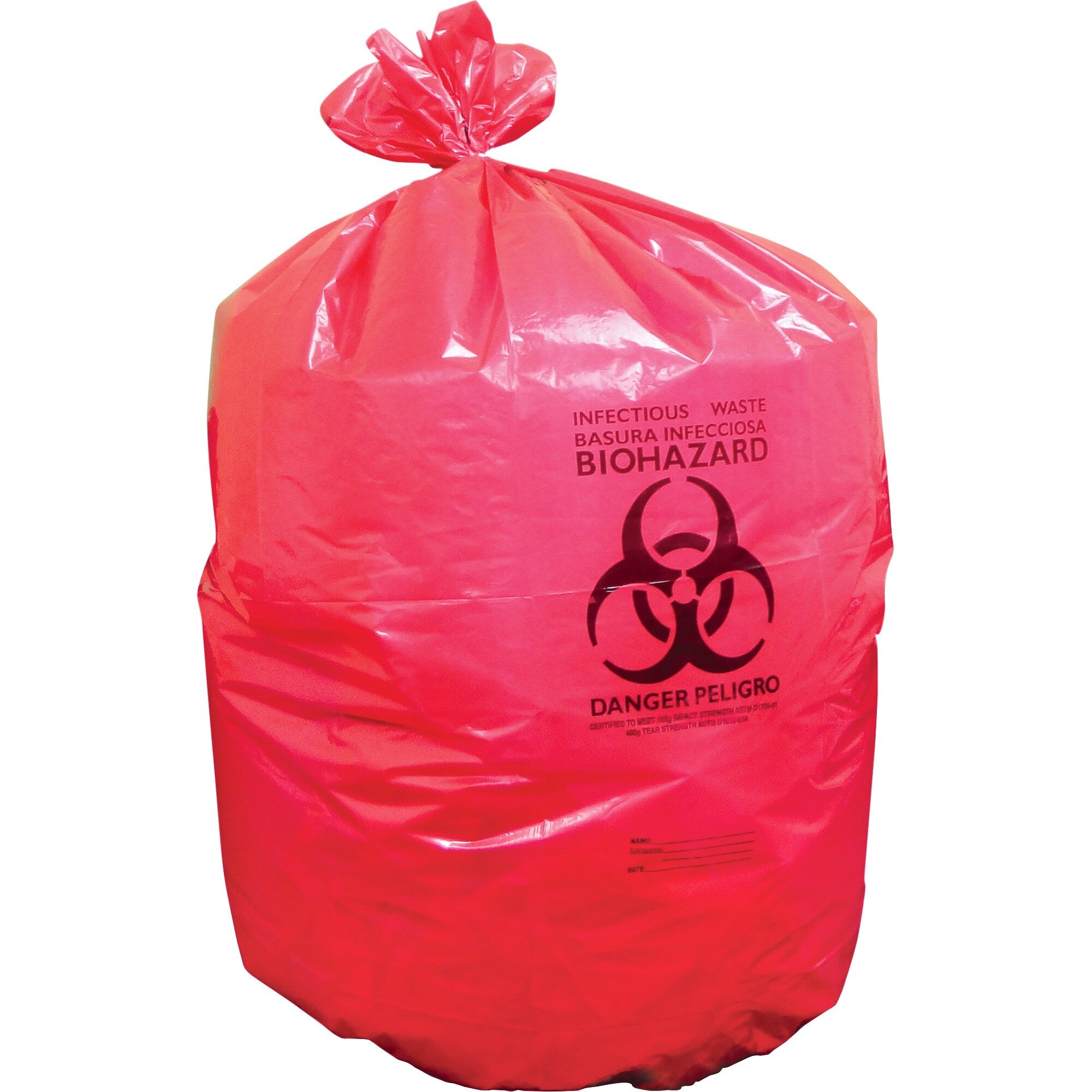 13 Gallons Polyethylene Plastic Trash Bags - 200 Count