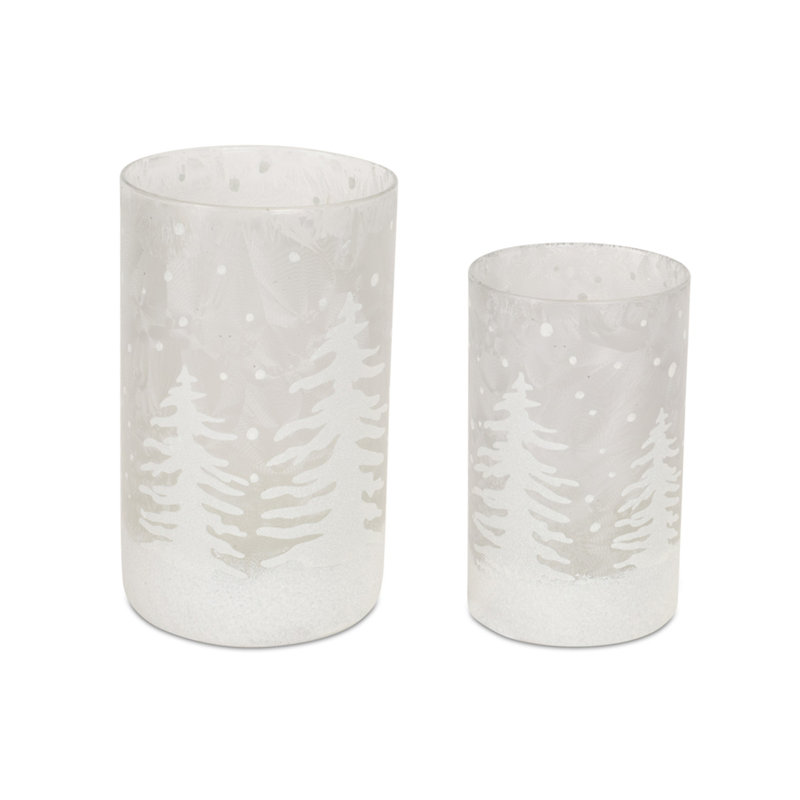 7.75'' H Glass Tabletop Pillar