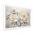White Single Picture Framed