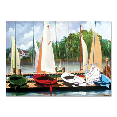 Flotta Colorata by Hugh Harris - Rectangle Print