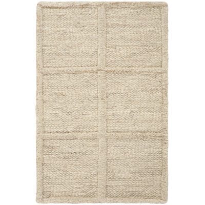 DKNY Pure Framework 2' x 3' Sand Modern Indoor Rug