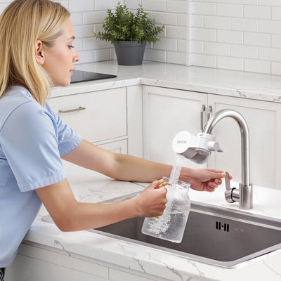 Filtres à eau pour robinet, purificateur d'eau pour évier horizontal de cuisine