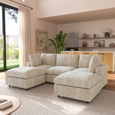 Canapé modulaire 5 pièces Kessi