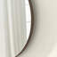 Struan Wooden Circular Bedroom Hallway Mirror - Scandi Elegant Style-953732670