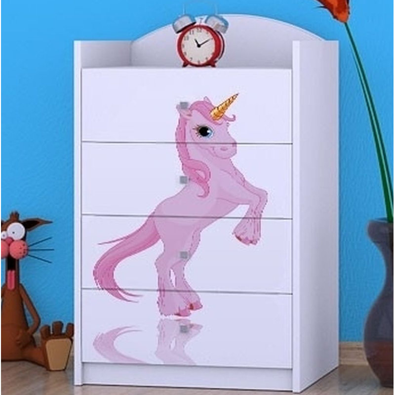 Nisswa Kids 4 - Drawer Chest, White