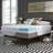 5.5" Gel Memory Foam and Fiber 2-Piece Mattress Topper-49524854