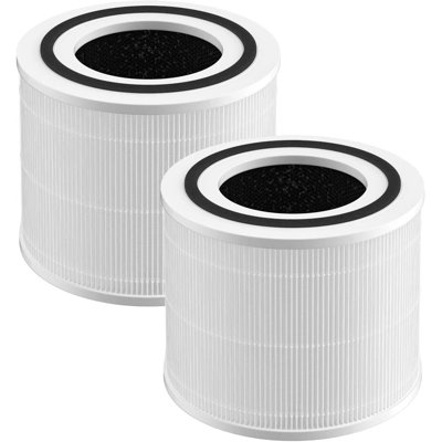 2-Pack Core 300 Replacement Filter for LEVOIT Core 300/300S Air Purifier, H13 True HEPA Filter