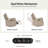 Thorndike Dual Motor Swivel Rocker Power Recliner with USB Port(Set of 2)-812601835