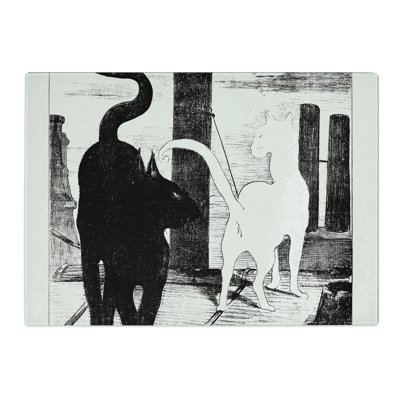 The Cats Rendezvous Vol.2 by Edouard Manet Chopping Board