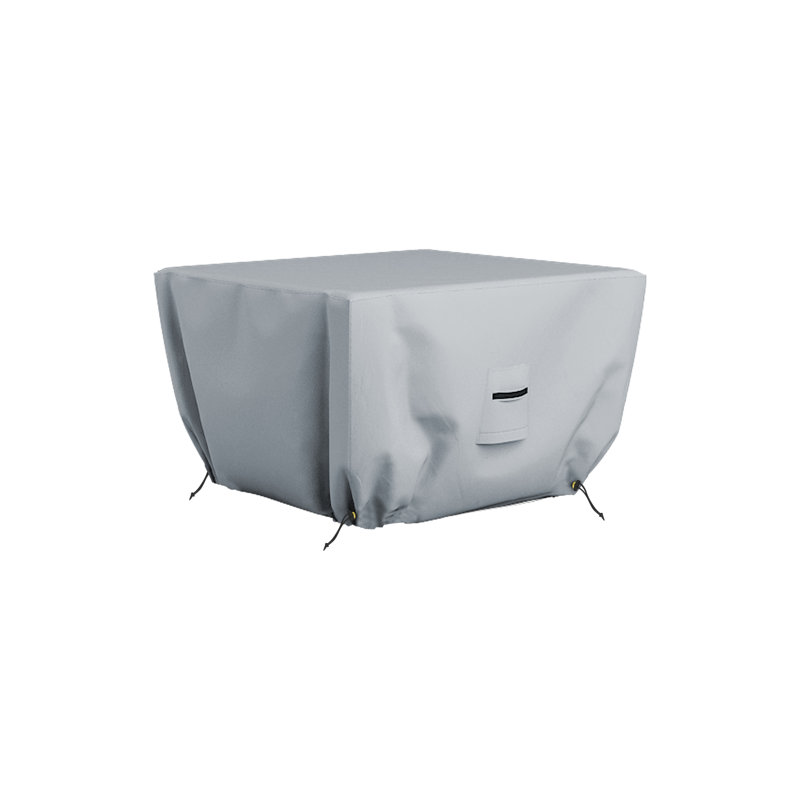 Fire Pit Cover, 55.9cm H x 132.1cm W x 132.1cm D, Grey