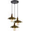 Gary 3 - Light Black Cluster Pendant-1180328023