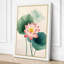 Lotus in Bloom Botanical - Wrapped Canvas-800593155-800593158
