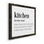 Kitchen Kitchen - Art textuel sur toile-1268889083-1268889086
