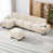 Velours côtelé beige sélectionné