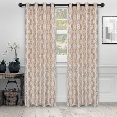 Brodde Semi Sheer Curtain Pair