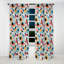 Oma - Abstract Geometric Blackout Curtain - 1 Panels-2116295132