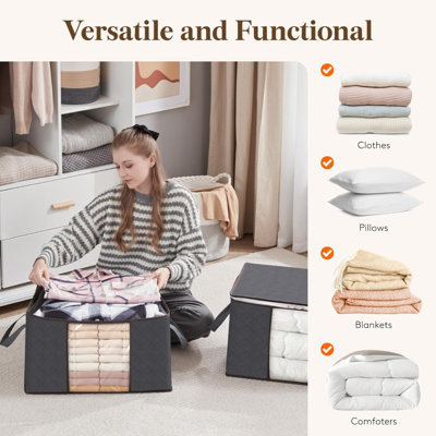Brayden Studio Non-woven Fabric Storage Bag
