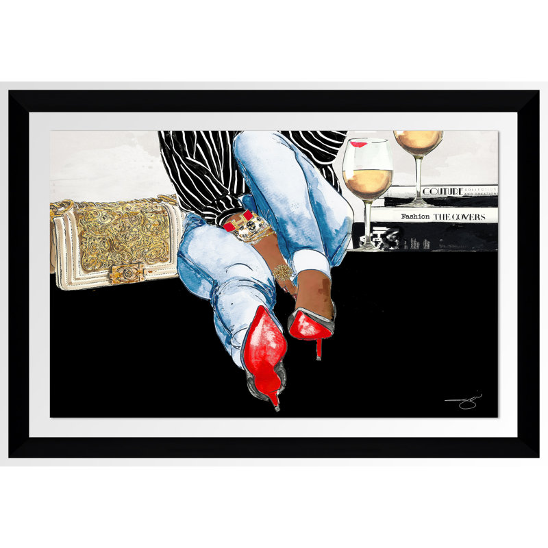 « waiting on you », impression, H 21,5 po x l 27,5 po x P 0,75 po